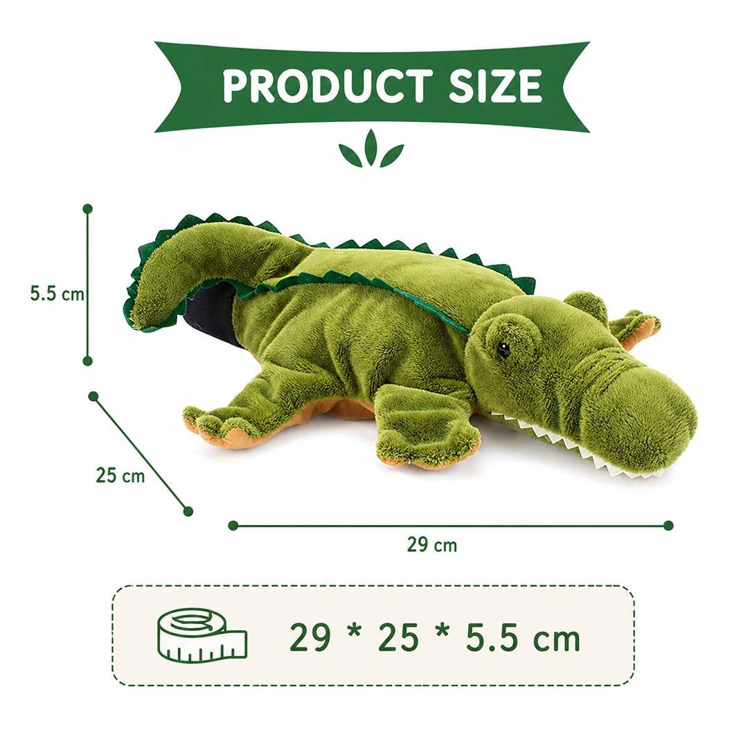 Hand Glove Puppet Crocodile: Snap Into a World of Swampy Adventures and Big Smiles! - Fun Learning Store