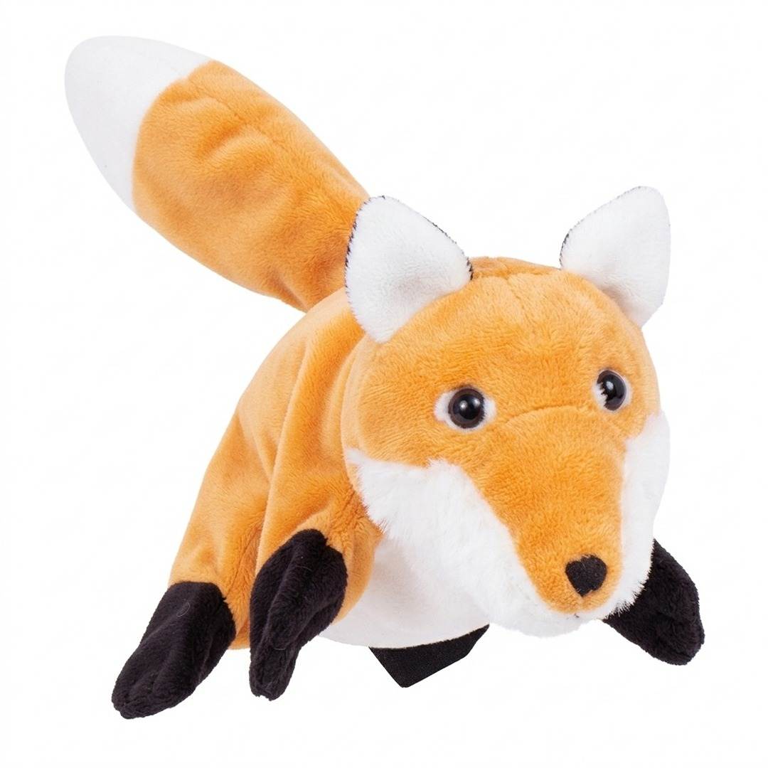 Hand Glove Puppet Fox: Outsmart Boredom with a Clever Companion for Clever Kids! - Fun Learning Store