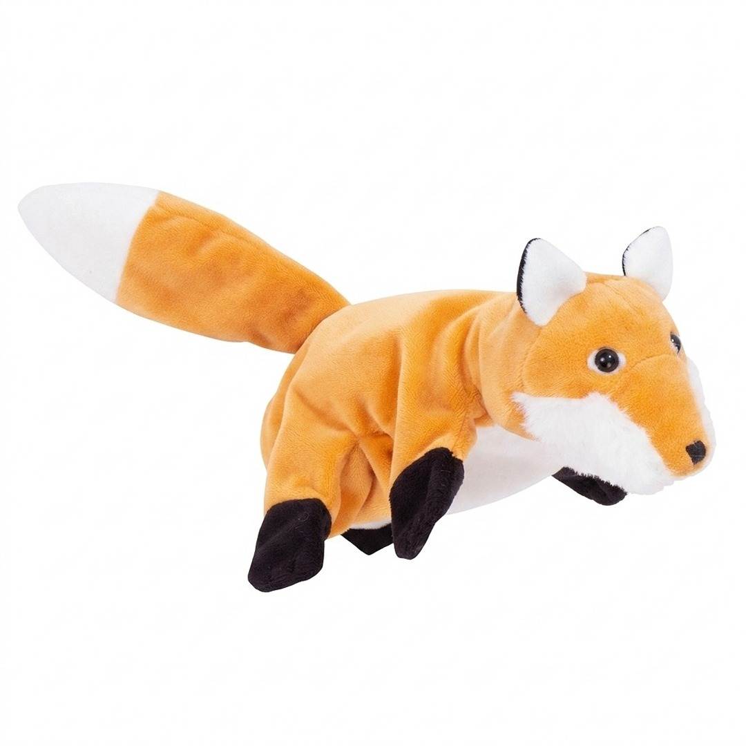 Hand Glove Puppet Fox: Outsmart Boredom with a Clever Companion for Clever Kids! - Fun Learning Store