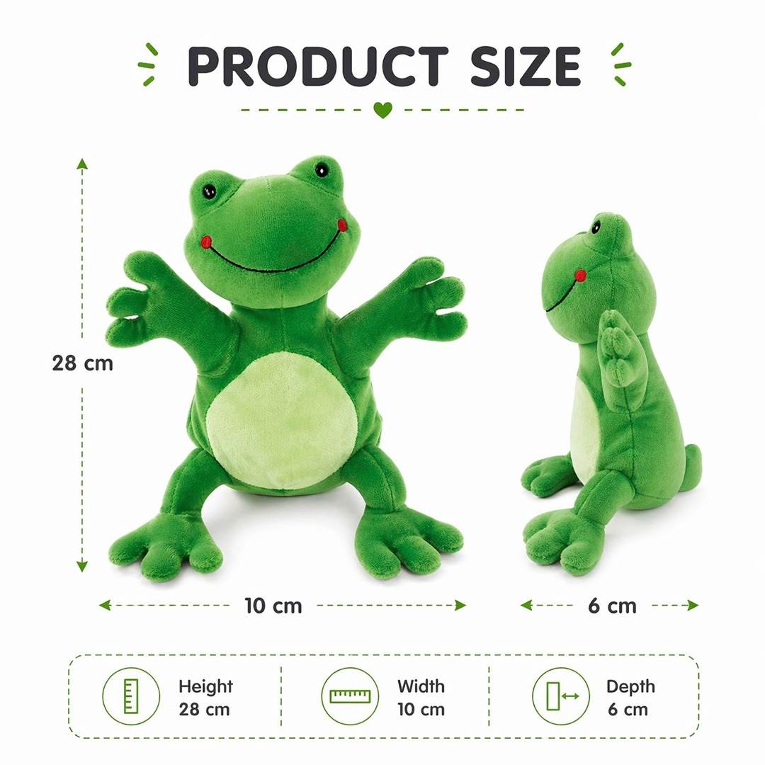 Hand Glove Puppet Frog: Leap Into a Pond of Endless Imagination and Play! - Fun Learning Store