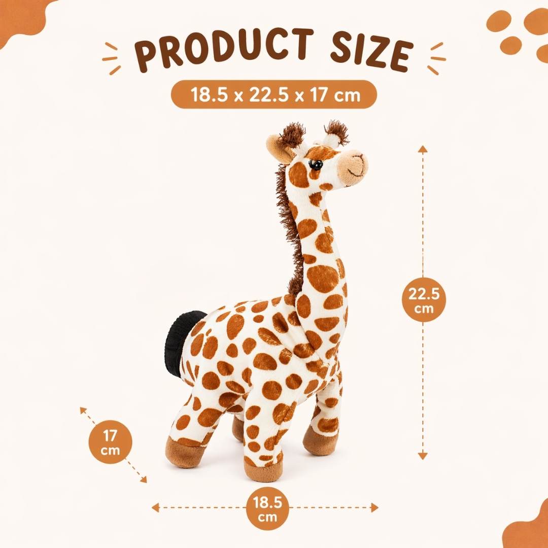Hand Glove Puppet Giraffe: Reach New Heights of Imagination & Gentle Play! - Fun Learning Store