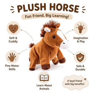 Hand Glove Puppet Horse: Gallop into a World of Noble Adventures - Fun Learning Store