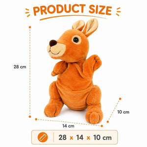 Hand Glove Puppet Kangaroo: Hop Into a World of Outback Adventures and Boundless Fun! - Fun Learning Store