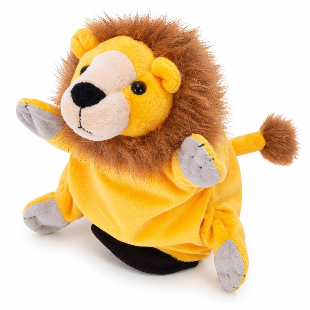 Hand Glove Puppet Lion: Roar into Majesty with the King of the Savanna! - Fun Learning Store