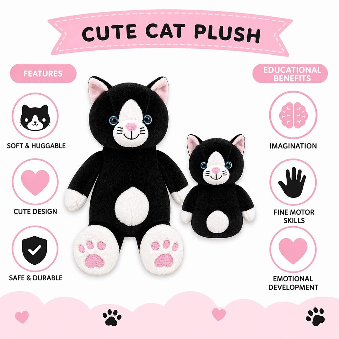 Hand Glove Puppet Mom & Baby - Cara & Mimi: 2 High Quality Pcs - Fun Learning Store