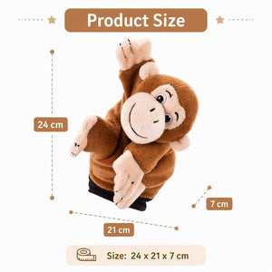 Hand Glove Puppet Monkey: Swing Into a World of Cheeky Fun & Jungle Magic! - Fun Learning Store
