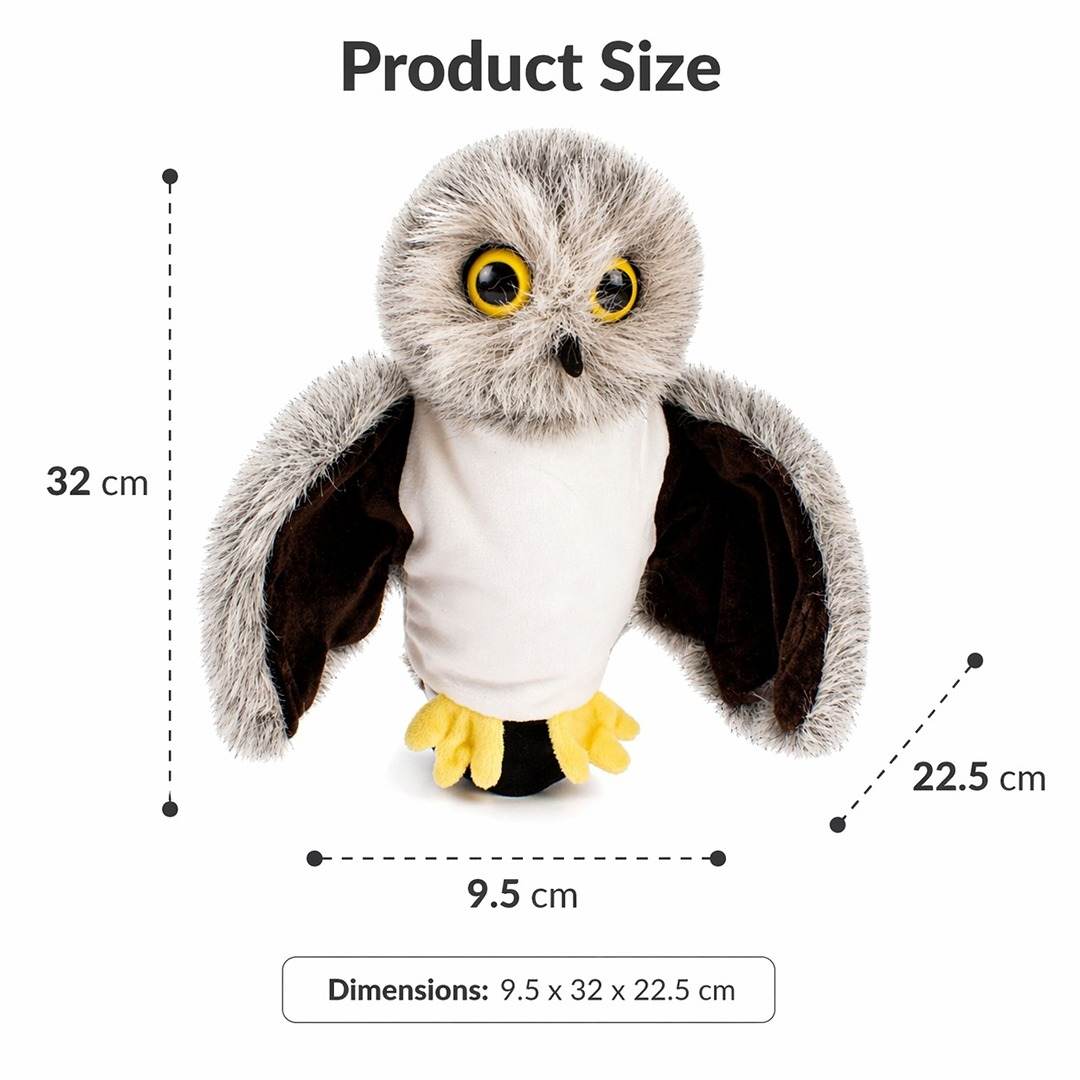 Hand Glove Puppet Owl: Embark on a Wise and Whimsical Storytelling Adventure! - Fun Learning Store