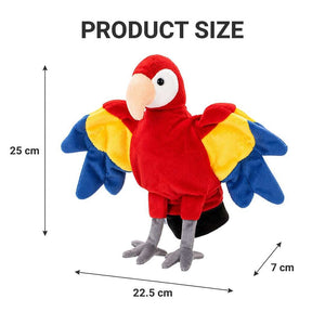 Hand Glove Puppet Parrot: Fly Into a World of Vibrant Stories and Playful Chat! - Fun Learning Store