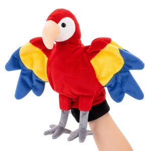Hand Glove Puppet Parrot: Fly Into a World of Vibrant Stories and Playful Chat! - Fun Learning Store