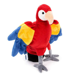 Hand Glove Puppet Parrot: Fly Into a World of Vibrant Stories and Playful Chat! - Fun Learning Store