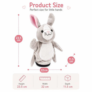 Hand Glove Puppet Rabbit: Hop into a World of Gentle Wonders and Sunny Stories! - Fun Learning Store