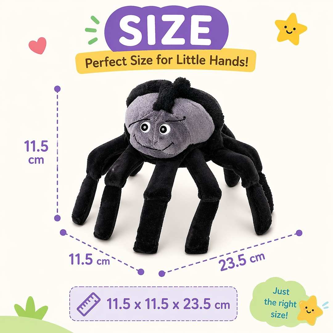 Hand Glove Puppet Spider: Spin a Web of Wonder and Creative Play! - Fun Learning Store