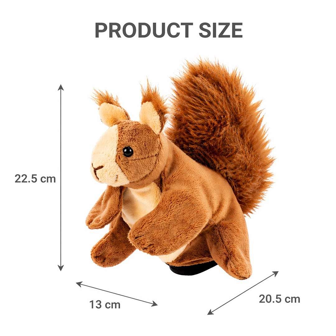 Hand Glove Puppet Squirrel: Scurry Into a World of Nutty Adventures and Fun! - Fun Learning Store
