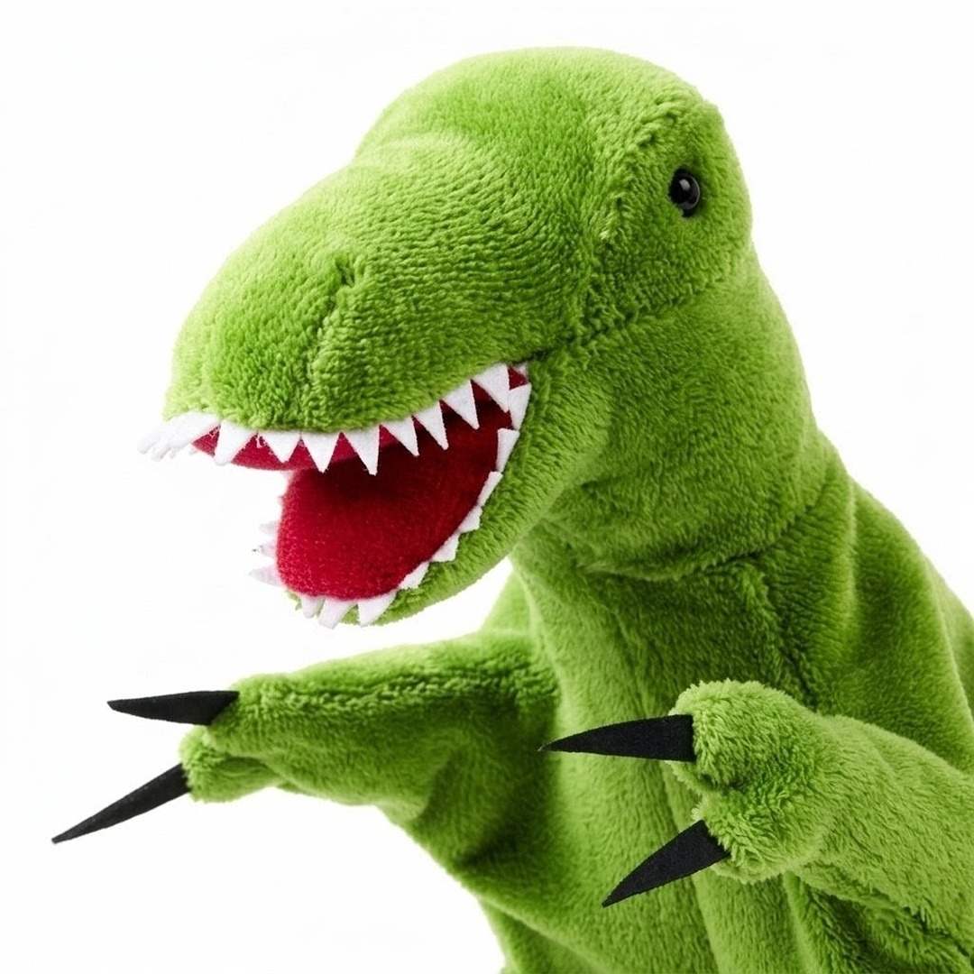 Hand Glove Puppet T - Rex: Roar Into a Prehistoric World of Dino - Sized Fun! - Fun Learning Store