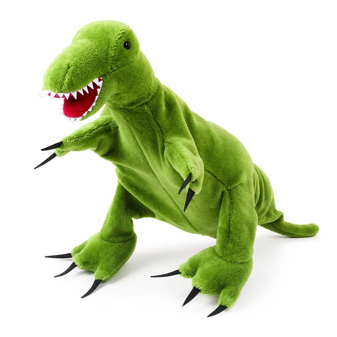 Hand Glove Puppet T - Rex: Roar Into a Prehistoric World of Dino - Sized Fun! - Fun Learning Store