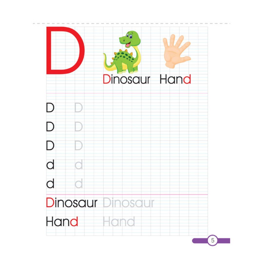 Handwriting Book: Boost Your Child’s English Writing Skills |+3 Years - Fun Learning Store