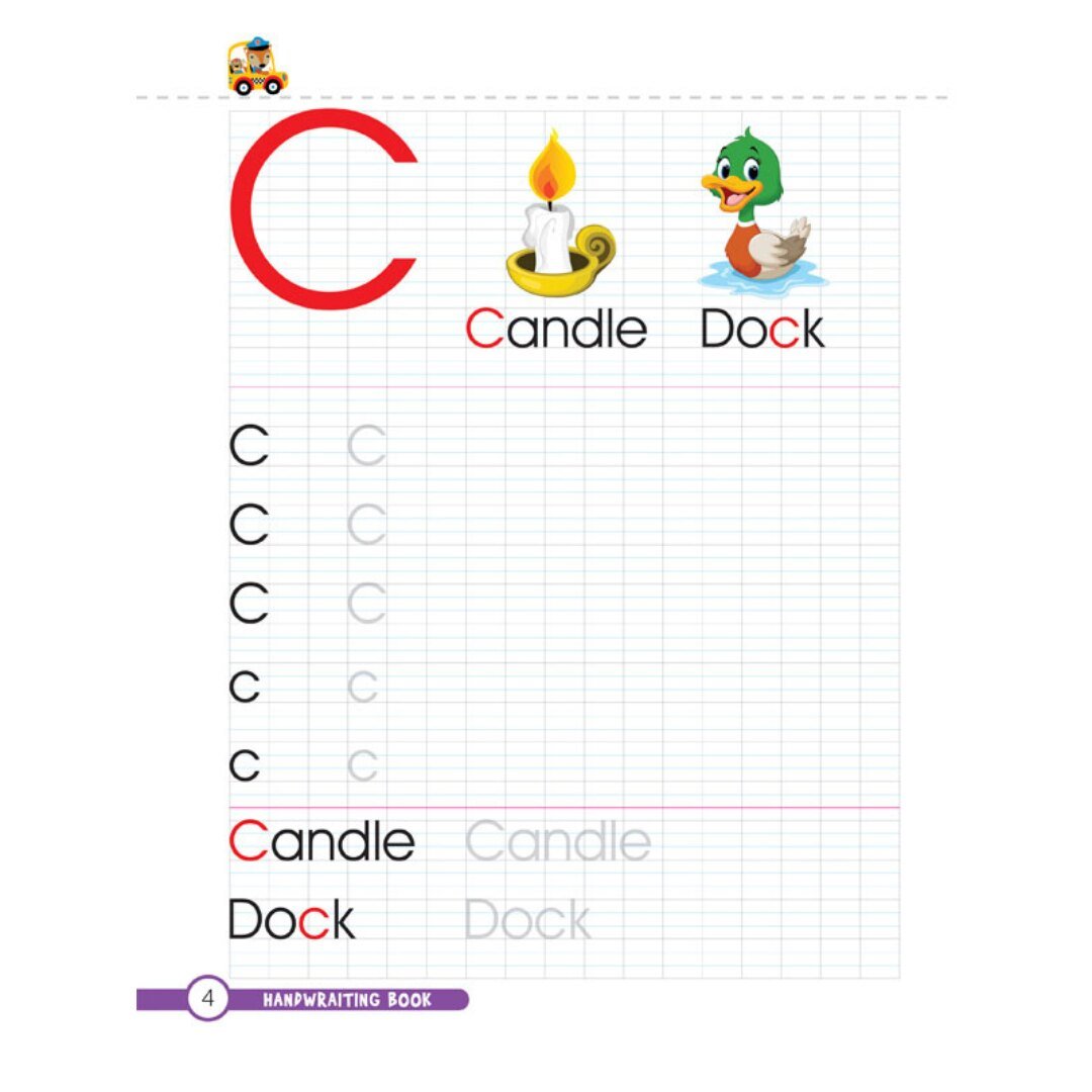 Handwriting Book: Boost Your Child’s English Writing Skills |+3 Years - Fun Learning Store