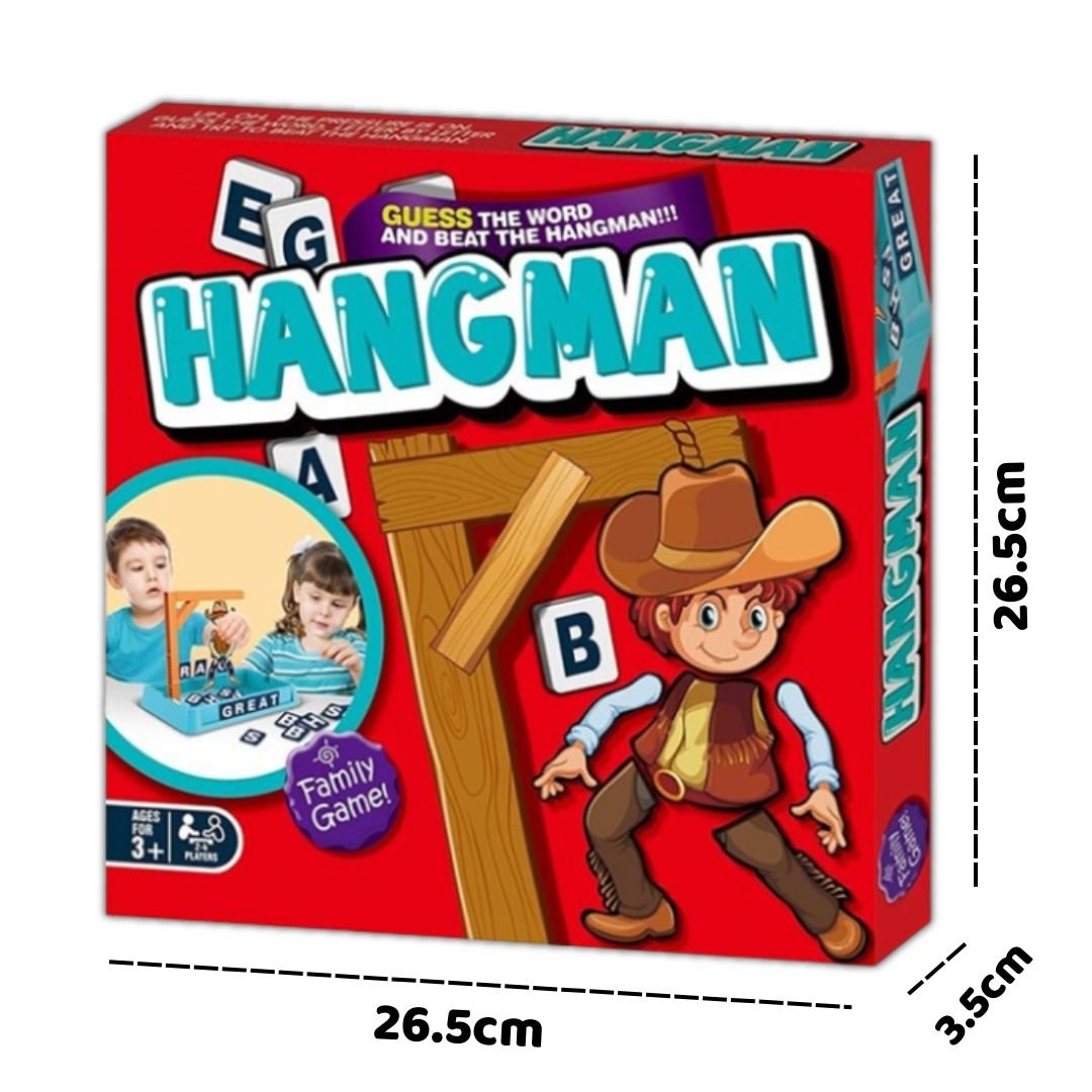 Hangman Game - English Guess The Words and Spelling Toy - Fun Learning Store