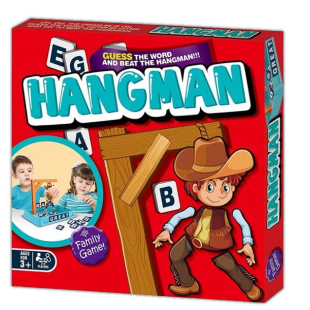 Hangman Game - English Guess The Words and Spelling Toy - Fun Learning Store