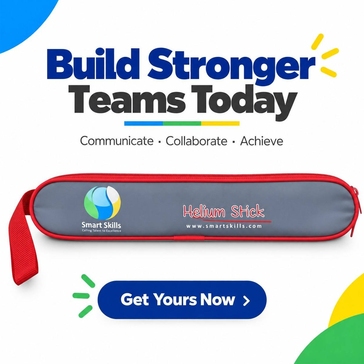 Helium Stick – Teamwork, Communication & Leadership Challenge - Fun Learning Store