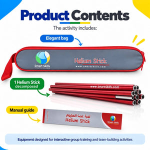 Helium Stick – Teamwork, Communication & Leadership Challenge - Fun Learning Store