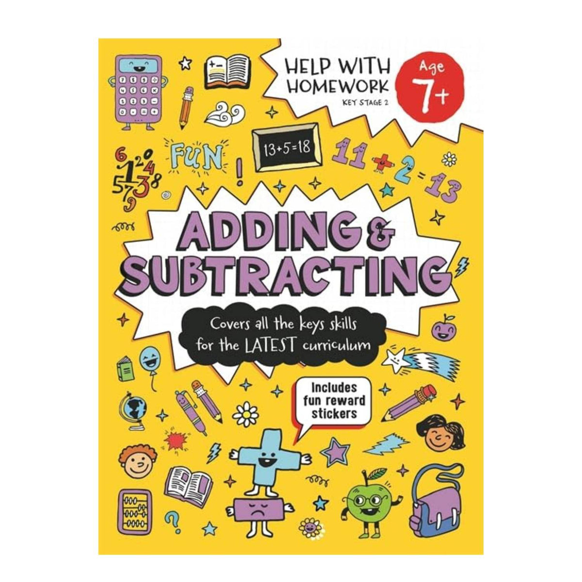 Help With Homework: Age 7+ Adding & Subtracting: Make Math Fun and Exciting! - Fun Learning Store