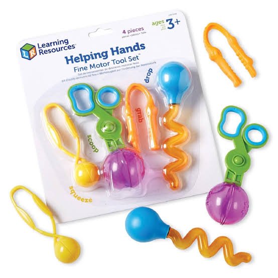 Helping Hands Fine Motor Tool Set™ - Global Favorite for Dexterity & Pre-Writing Skills - Fun Learning Store