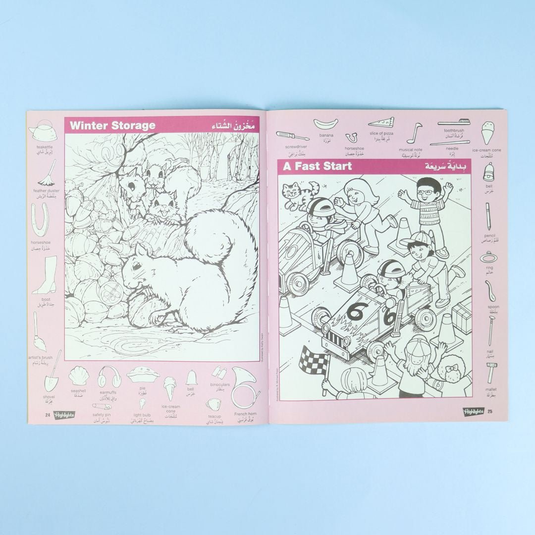 Hidden Pictures Series – Orange | Fun & Educational Puzzle Book for Kids - Fun Learning Store