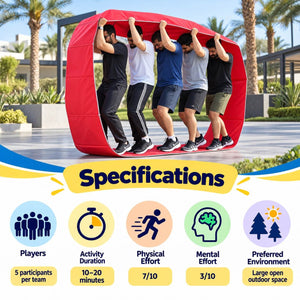 Human Wheel – Teamwork, Coordination & Leadership Challenge - Fun Learning Store