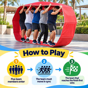 Human Wheel – Teamwork, Coordination & Leadership Challenge - Fun Learning Store