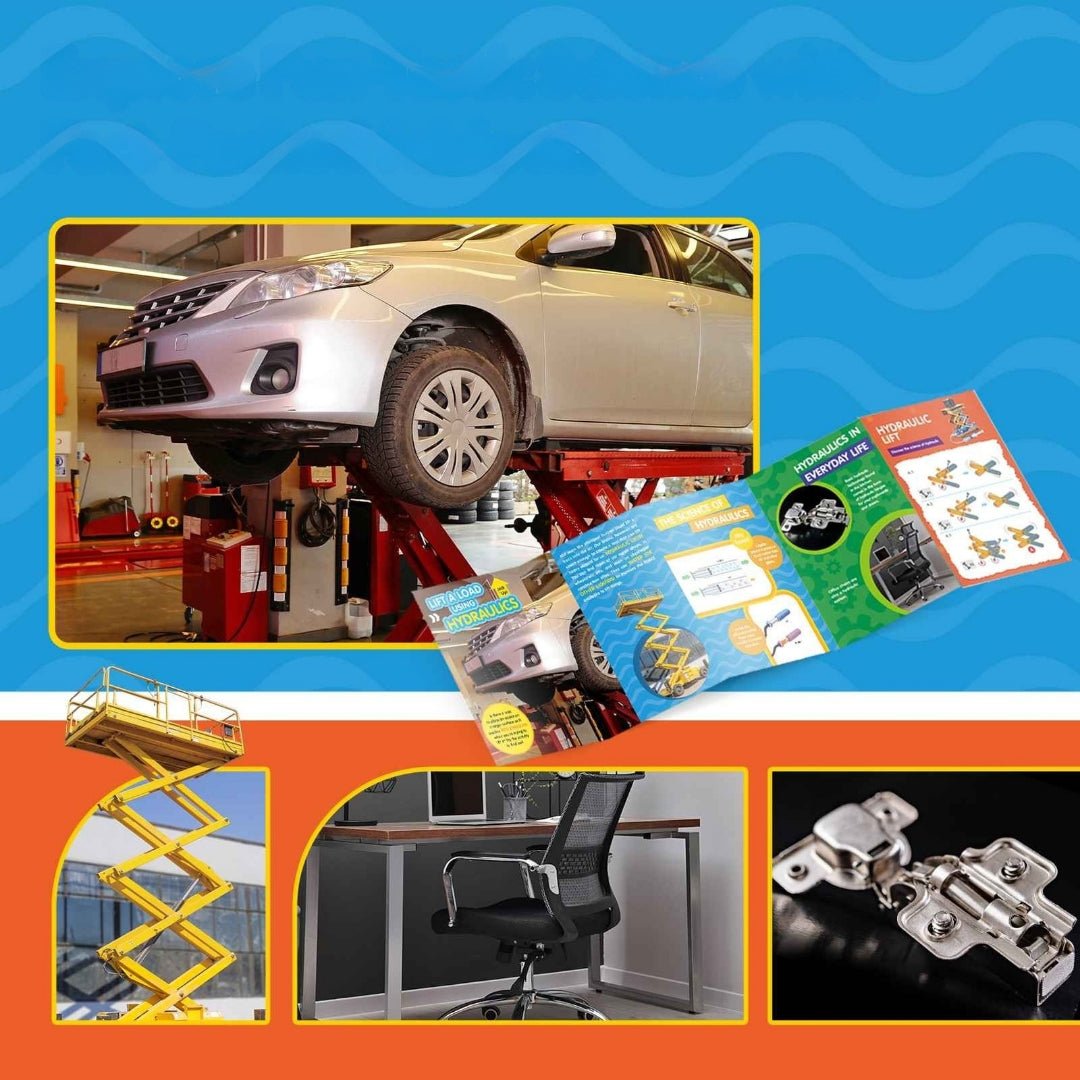 Hydraulic Lift for Kids – Discover the Power of Lifting with Your Own Hands! - Fun Learning Store