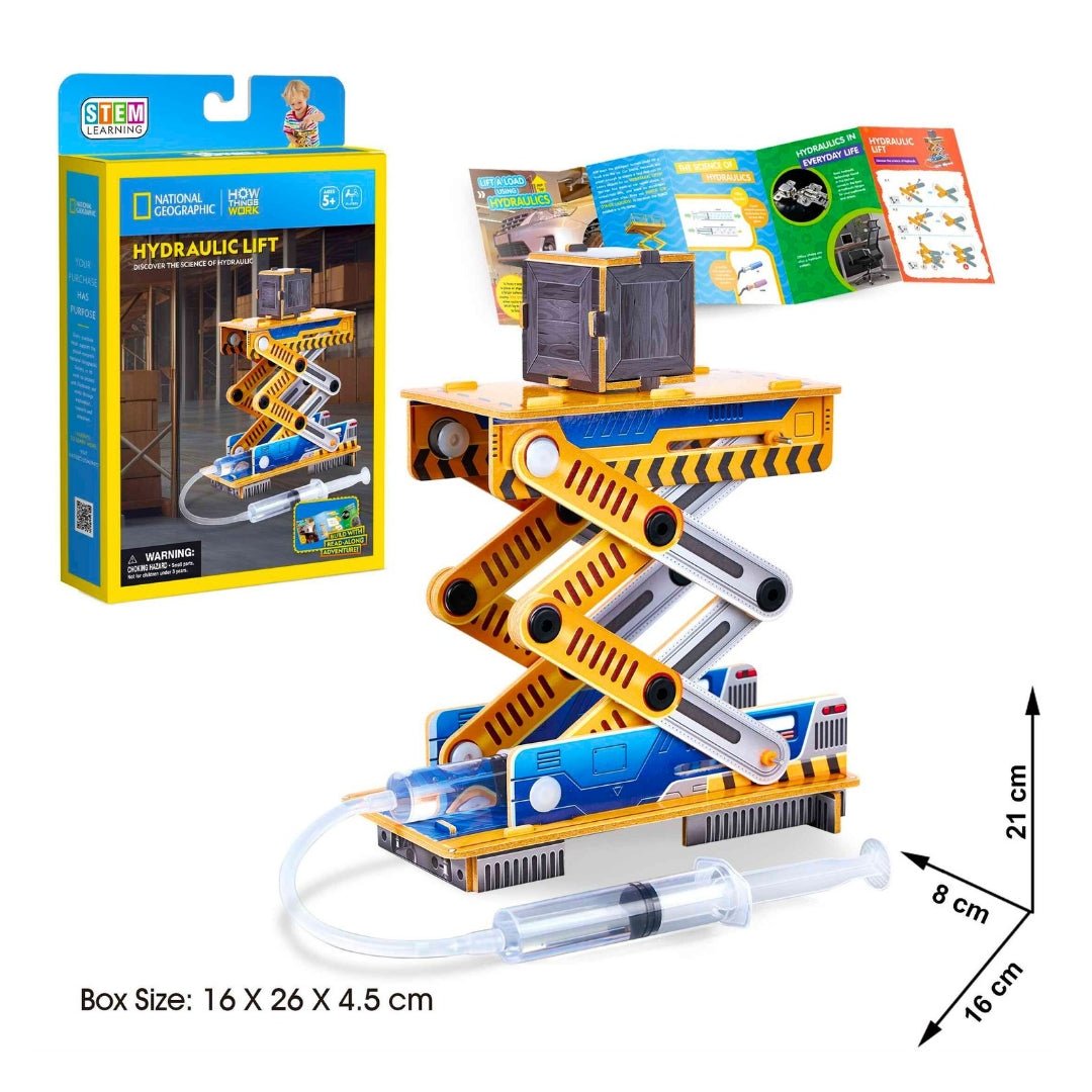 Hydraulic Lift for Kids – Discover the Power of Lifting with Your Own Hands! - Fun Learning Store