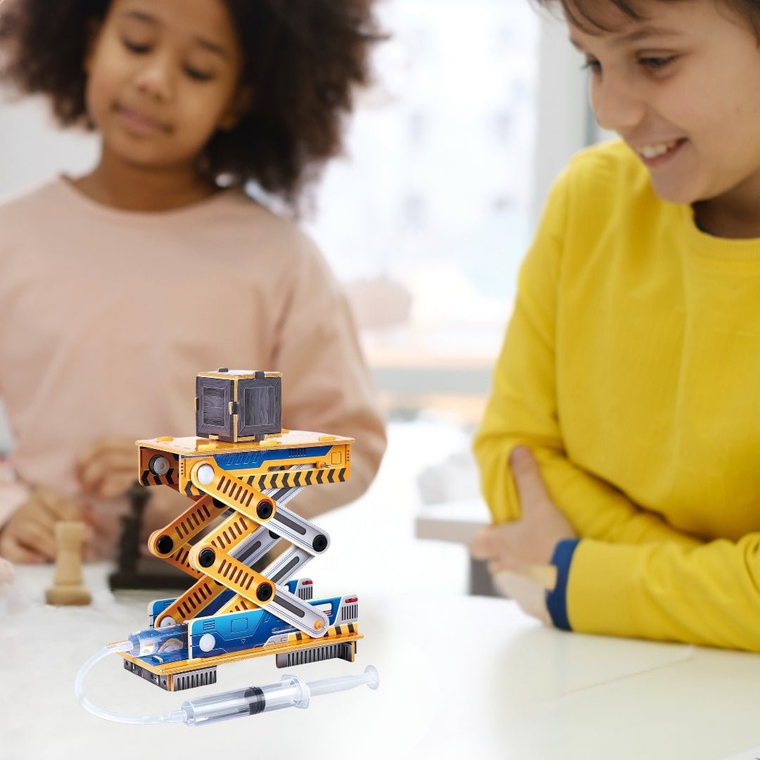 Hydraulic Lift for Kids – Discover the Power of Lifting with Your Own Hands! - Fun Learning Store