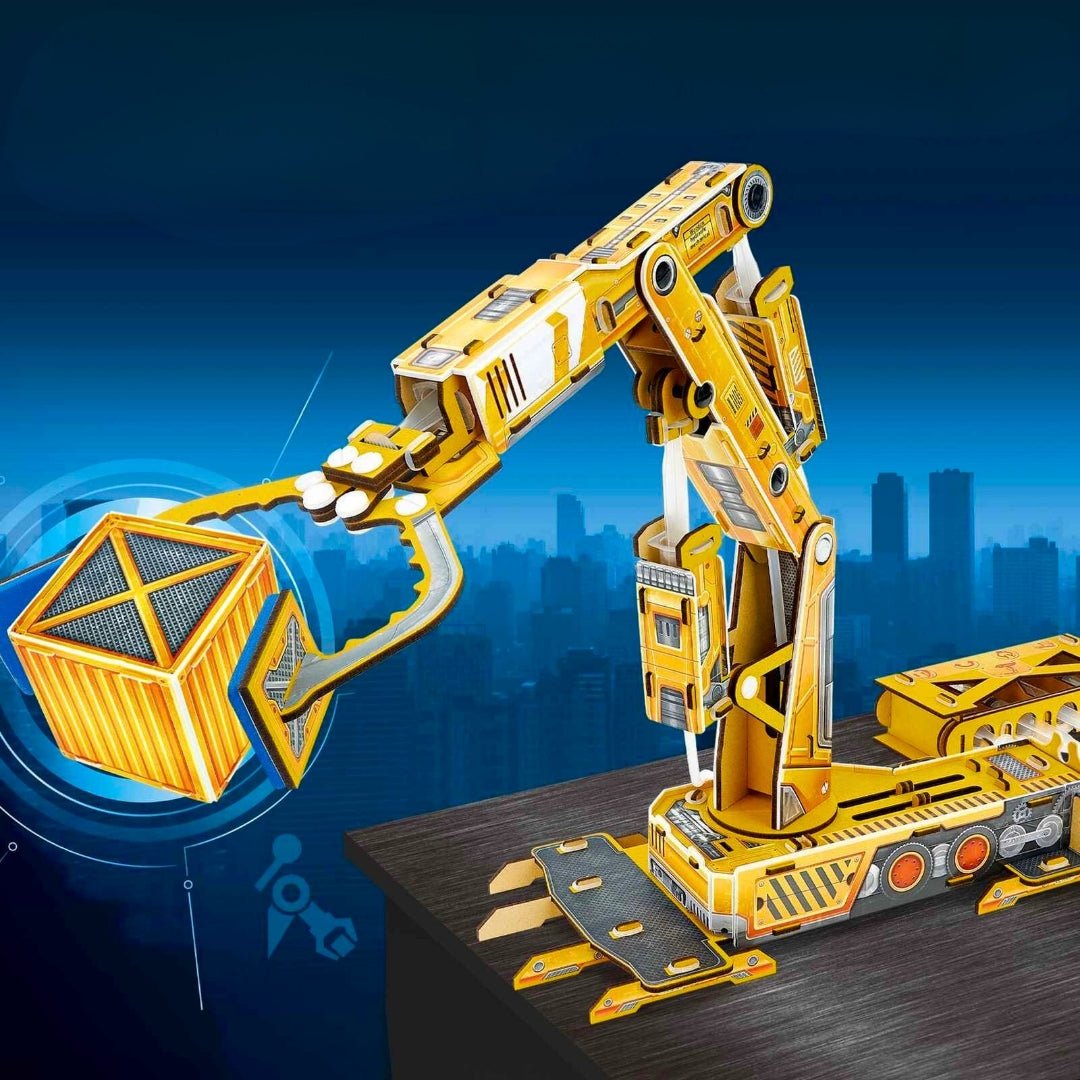 Hydraulic Robot Arm – Build, Explore, Control! - Fun Learning Store