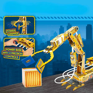 Hydraulic Robot Arm – Build, Explore, Control! - Fun Learning Store