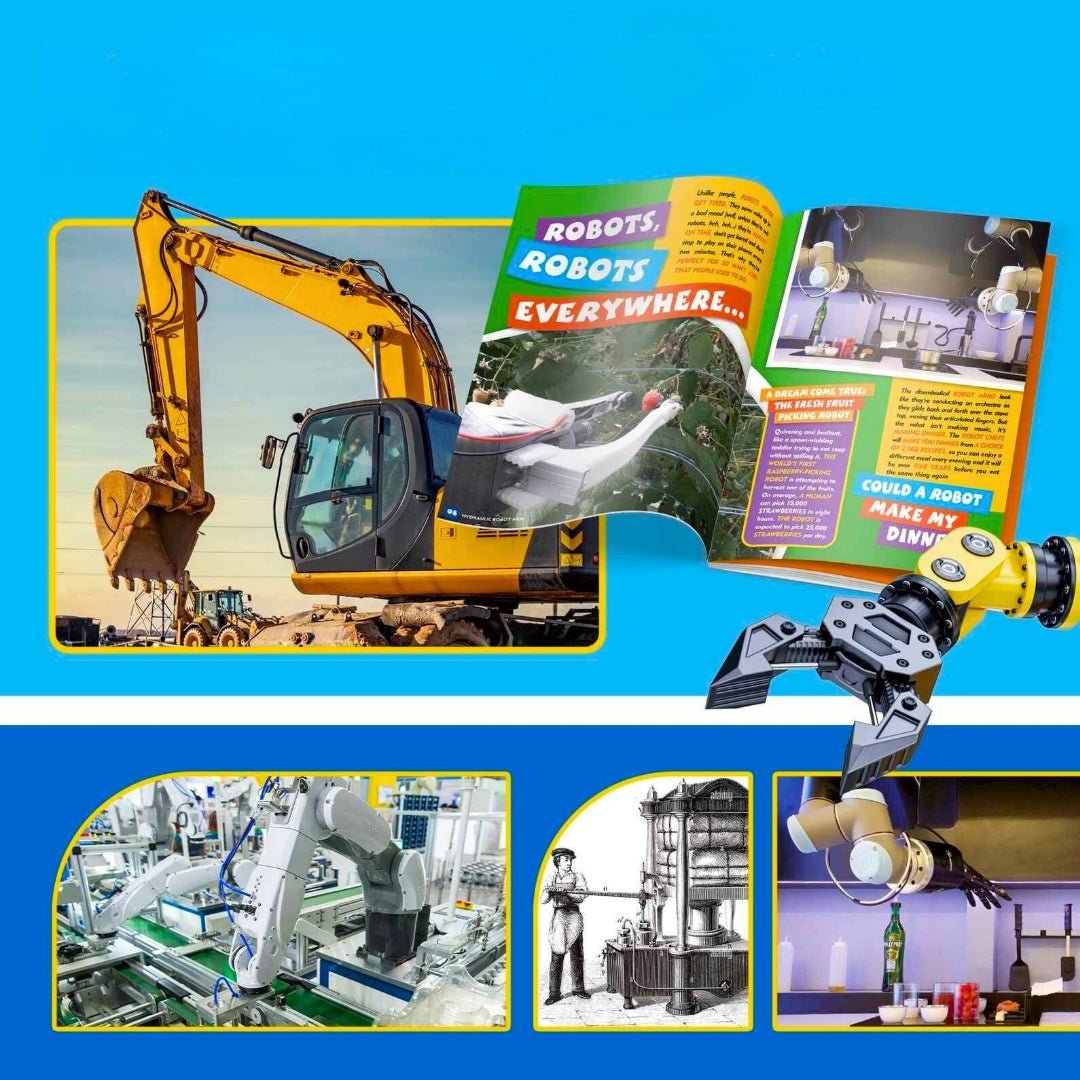 Hydraulic Robot Arm – Build, Explore, Control! - Fun Learning Store