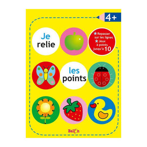 I connect the dots book +4 years - Yellow | Educational activities for kids - Fun Learning Store