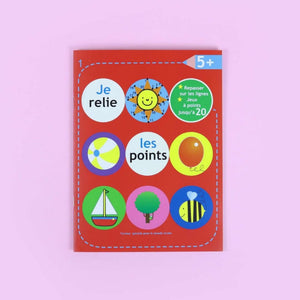 I connect the dots book +5 years - Red | Educational activities for kids - Fun Learning Store