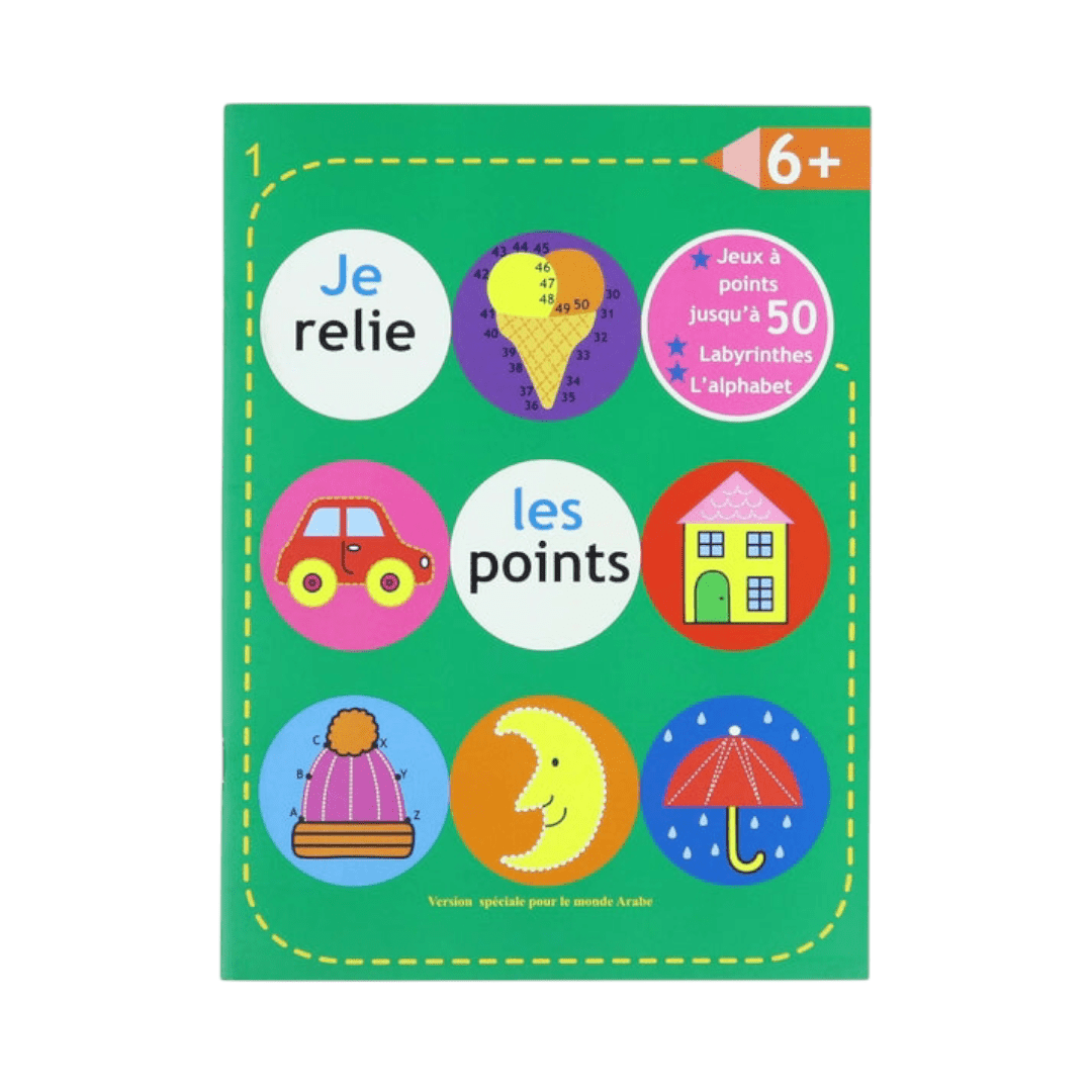 I connect the dots book +6 years - Green Edition 1 | Educational activities for kids - Fun Learning Store