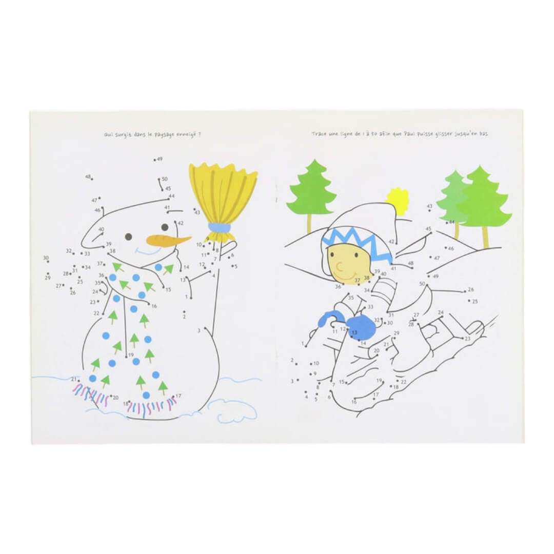 I connect the dots book +6 years - Green Edition 2| Educational activities for kids - Fun Learning Store