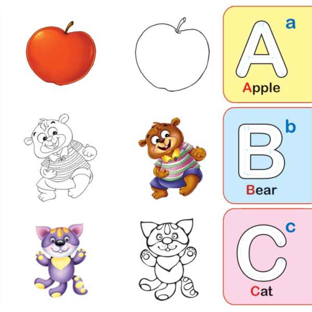 I Learn by Coloring: Where Every Stroke of Color is a Step Toward Knowledge! - Fun Learning Store