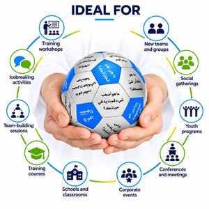 Ice Breaker Ball Arabic – 32 Questions for Team Building, Group Activities & Training - Fun Learning Store