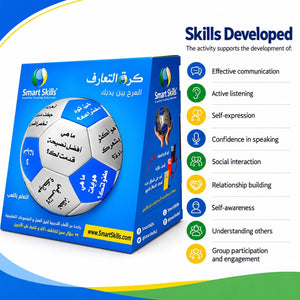 Ice Breaker Ball Arabic – 32 Questions for Team Building, Group Activities & Training - Fun Learning Store