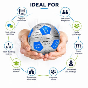 Ice Breaker Ball Arabic – 32 Questions for Team Building, Group Activities & Training - Fun Learning Store