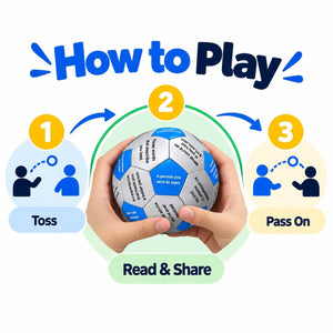 Ice Breaker Ball (English) – Interactive Icebreaking & Conversation Activity - Fun Learning Store