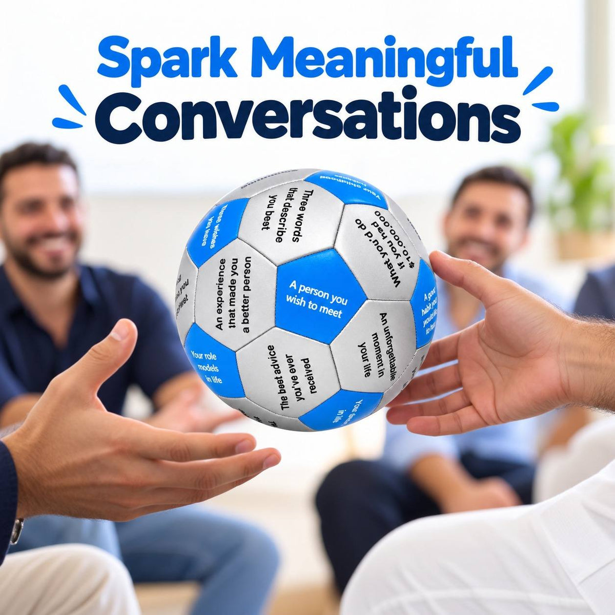 Ice Breaker Ball (English) – Interactive Icebreaking & Conversation Activity - Fun Learning Store