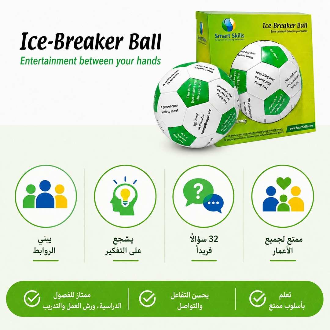 Ice Breaker Ball (English) - Fun Learning Store