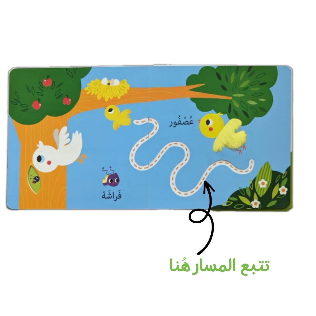 educational interactive book for kids - animals