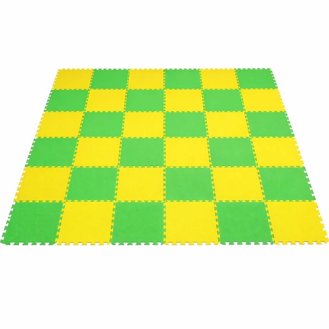 Interlocking Sports Flooring Mat Extra Small - 100×100×1.5 cm - Fun Learning Store