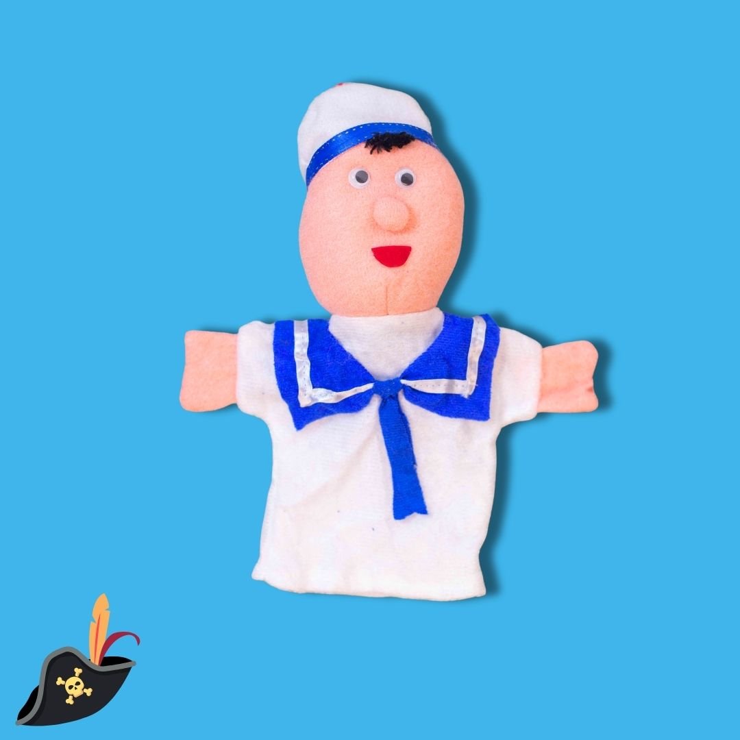 Jobs & Careers Hand Puppets – Colorful Fabric Set of 6 for Pretend Play & Learning - Fun Learning Store